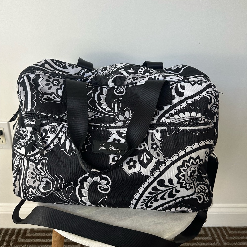 Vera Bradley Weekender Duffel Bag (Midnight Paisley)